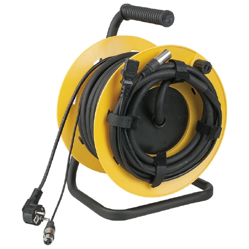 DAP D954120 Cable Drum met 15m Audio Power/Signaal kabel