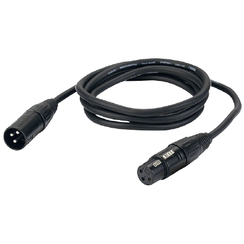 DAP FL01 Gebalanceerde kabel XLR/M 3-pins naar XLR/F 3-pins