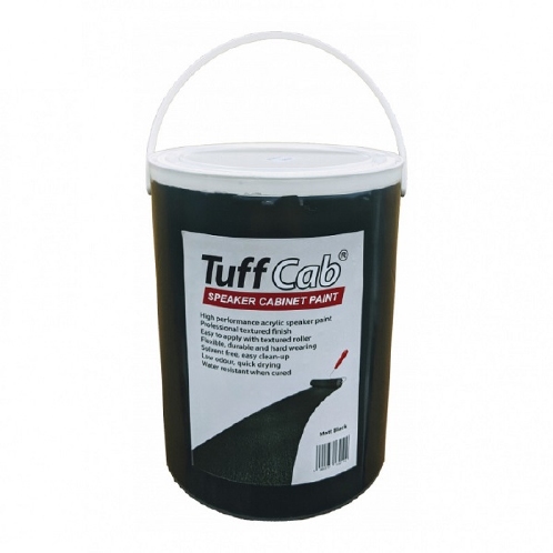 TUFF CAB Speaker verf Black Pro Matt 5KG