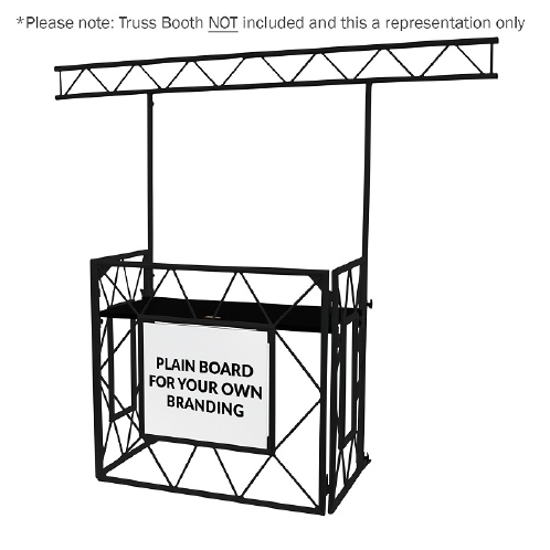 EQUINOX EQLED151R Truss Booth Overhead Kit (Mat Zwart)