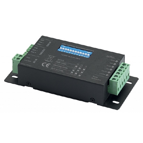 CONTEST Tapedriver-4 DMX Driver - 4 kanalen - 12-24VDC - max