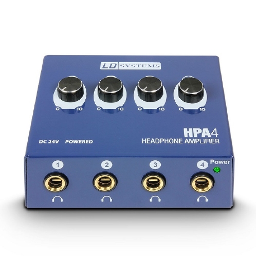 LD SYSTEMs HPA4 Hoofdtelefoonversterker 4-kanaals