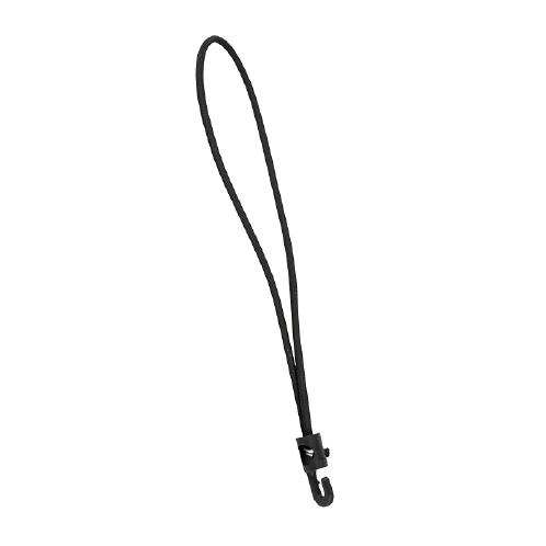 SHOWGEAR Shockcord zwart 25 cm