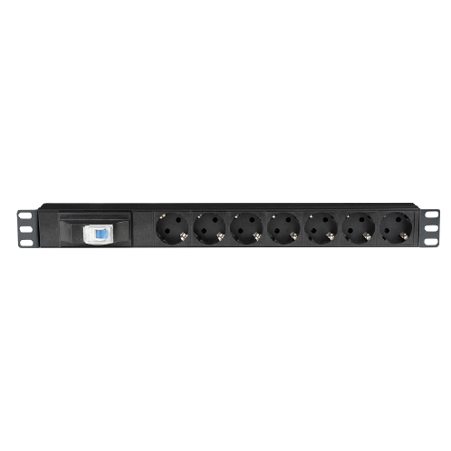 SHOWGEAR 19 inch Socketstrip 7 1U