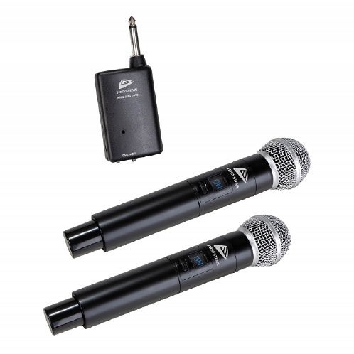 JB SYSTEMS WMIC-2.4G TWIN Plug en play, draadloos systeem