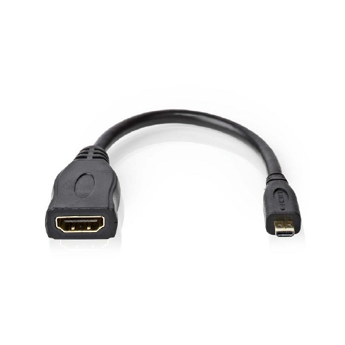 NEDIS CVGP34790BK02 High Speed HDMI-kabel met Ethernet 0,2m