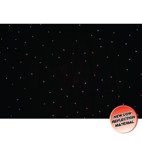 LEDJ TRI-LED Sterrendoek 128 x tri-colour LEDs (RGB)