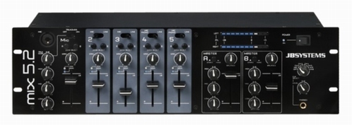 JB SYSTEMS MIX 5.2 InstallatieMixer