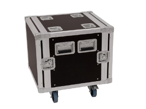 ROADINGER Flightcase Pro-versie met wielen 10 HE
