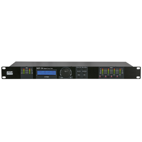 DAP DCP-24 MKII 4-kanaals Digitale Crossover