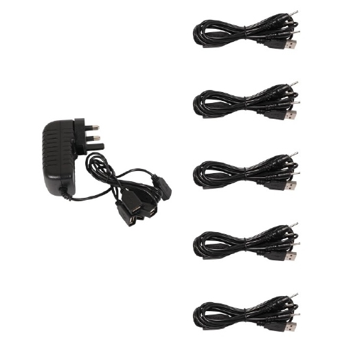 W AUDIO SDPROMC Silent Disco Oplader Hoofdtelefoon