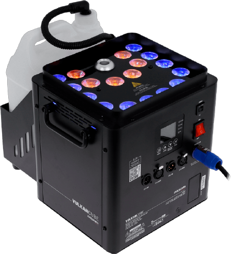 ALGAM LIGHTING Vulkan Cube Verticale LED Rookmachine