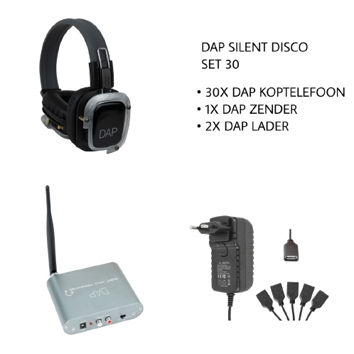 DAP Silent Disco Set 30