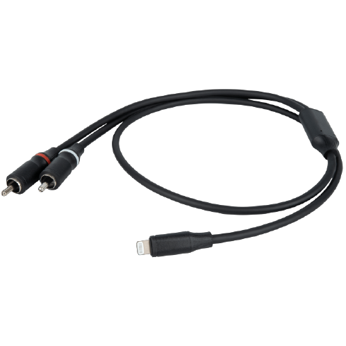 DAP FL100150 Lightning naar 2x RCA Male - 1,5 meter
