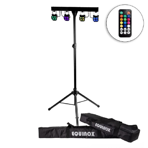 EQUINOX EQLED139 MicroPar Bar Quad Systeem