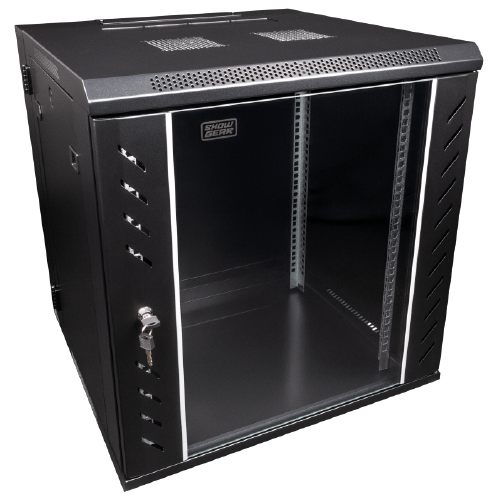 SHOWGEAR RCA-WMH Netwerkkast 19 inch met glazen deur