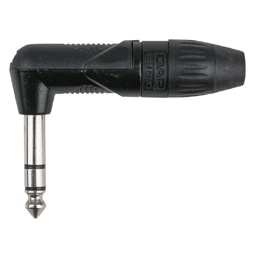 DAP JMX203BB 6,3mm haakse Jack X-type Stereo Zwart