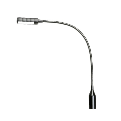 ADAM HALL SLED 1 ULTRA XLR 3 3-pin XLR Gooseneck Light with 4 COB LEDs