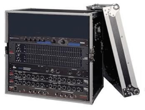 ROAD READY 18U deluxe effect rack system - 35cm body diepte