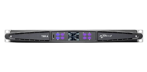 Powersoft T604A Versterker 4x 1500W @ 2ohm en 4ohm; 1250W@8ohm DSP