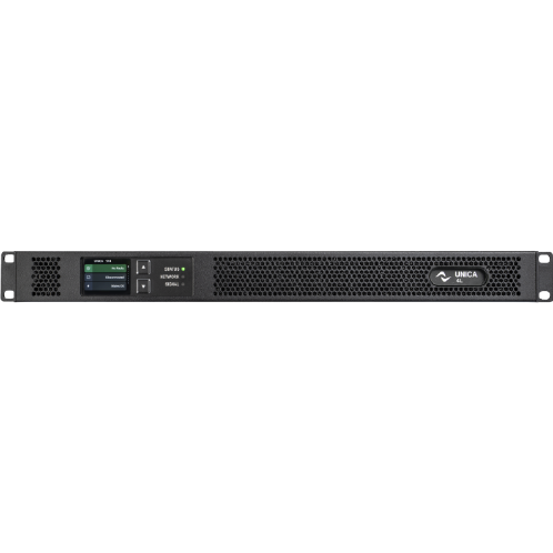 POWERSOFT UNICA 4L 5K4 5000W 4 kanaals versterker met DSP Dante/AES67