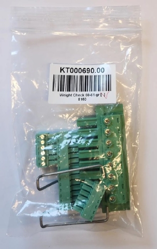 POWERSOFT KT000690 Connectorkit voor UNICA 4L versterkers