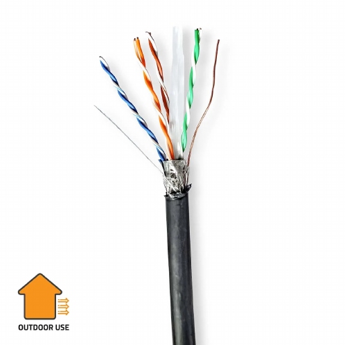 NEDIS CCGB89900BK CAT6 Netwerkkabel per meter