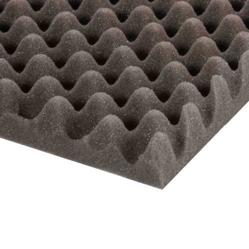 ADAM HALL Eggbox Foam grijs 30 mm