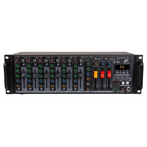 JB SYSTEMS LIVERACK-10 compacte 19 inch live mixer