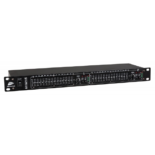 JB SYSTEMS BEQ-15 2x 15 bands 19 inch Equalizer