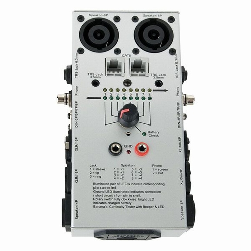 SHOWGEAR D1909 Audio kabel tester