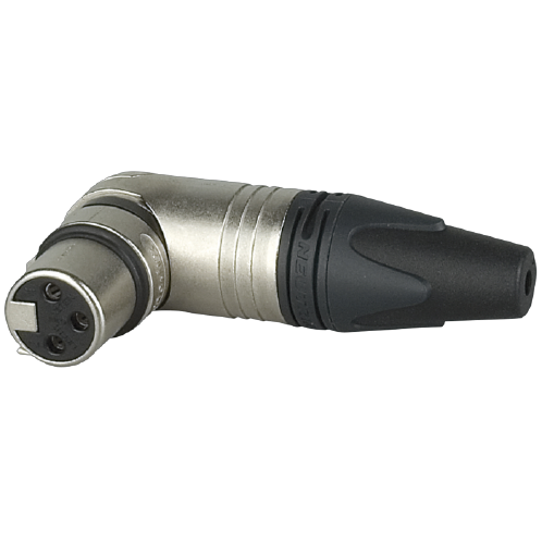 NEUTRIK NC3FRX XLR-connector haaks 90 graden Female
