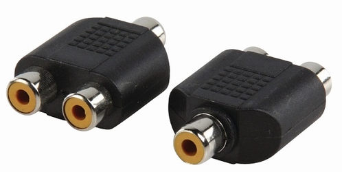 VALUELINE AC-056 Adapter Stereo RCA Female - 2x RCA Female