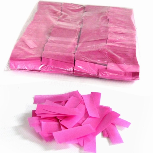 MAGIC FX Confetti Papier 55x17mm - Roze (zak 1 kg.)