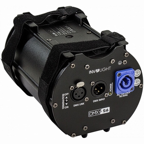 INVOLIGHT DMXS6 6-weg DMX Splitter/Repeater met PowerCon