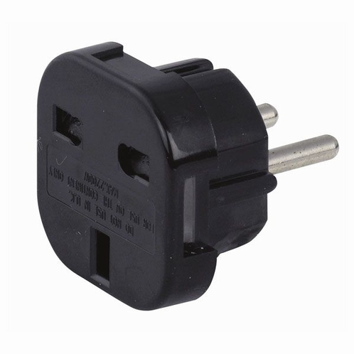DAP 90450 UK to Schuko power plug adapter