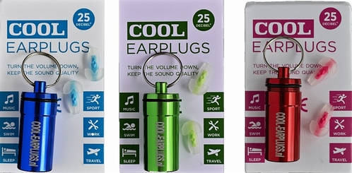 COOL EARplugs -25dB demping - maat: normaal......