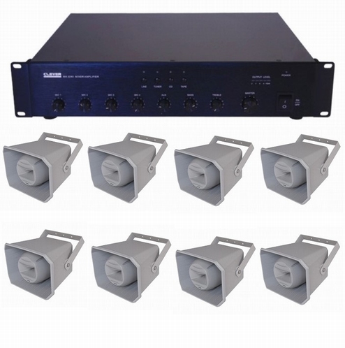 SMITSOUND Outdoor Event Set 3 - Geluidsinstallatie 240W 100V