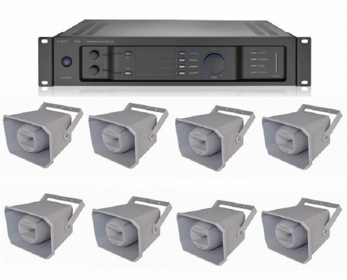 SMITSOUND Outdoor Event Set 6 - Geluidsinstallatie 240W 100V