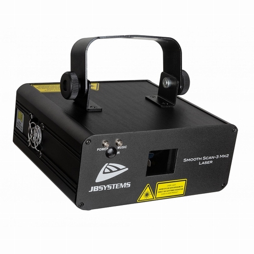 JB SYSTEMS Smooth Scan-3 MK2 Laser Groen 50mW en Rood 100mW