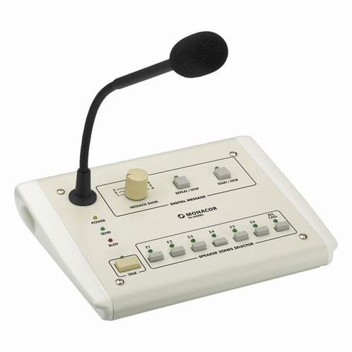MONACOR PA-6000RC Paging Microfoon