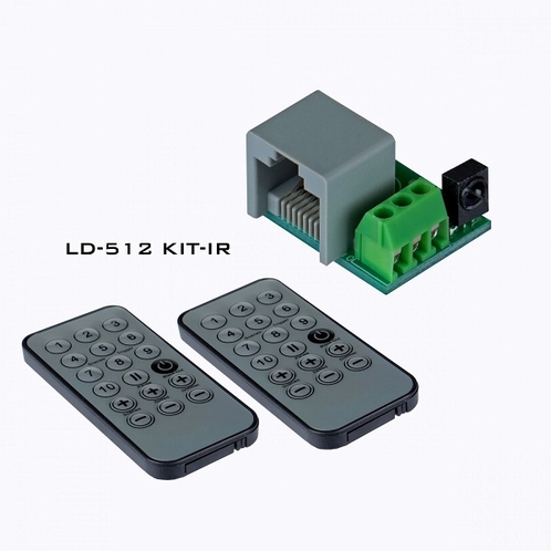 BRITEQ LD-512KIT-IR Infraroodset voor DMX Controllers