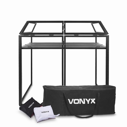 VONYX DB3 Lichtgewicht DJ Booth Systeem