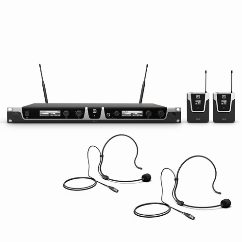 LD SYSTEMS U500 BPH2 Dubbel Draadloos Systeem 2x Beltpack