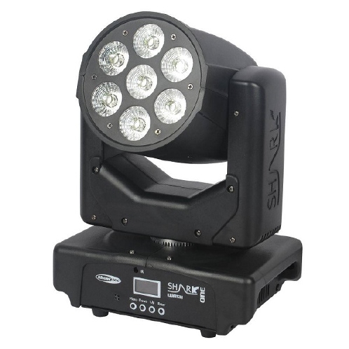 SHOWTEC Shark Wash One - LED Moving Head 7 x 12 W