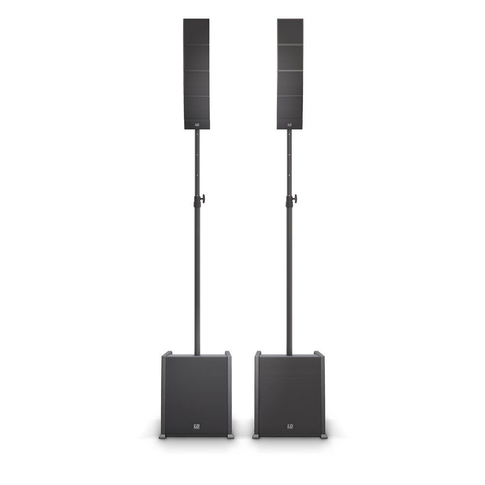 LD SYSTEMS CURV 500 PS:   mobiel power PA systeem (920W RMS)