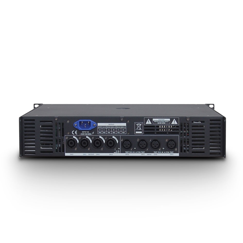 LD SYSTEMS DEEP2 4950: 4-kanaals Power Amp (4x810W@4Ohm)