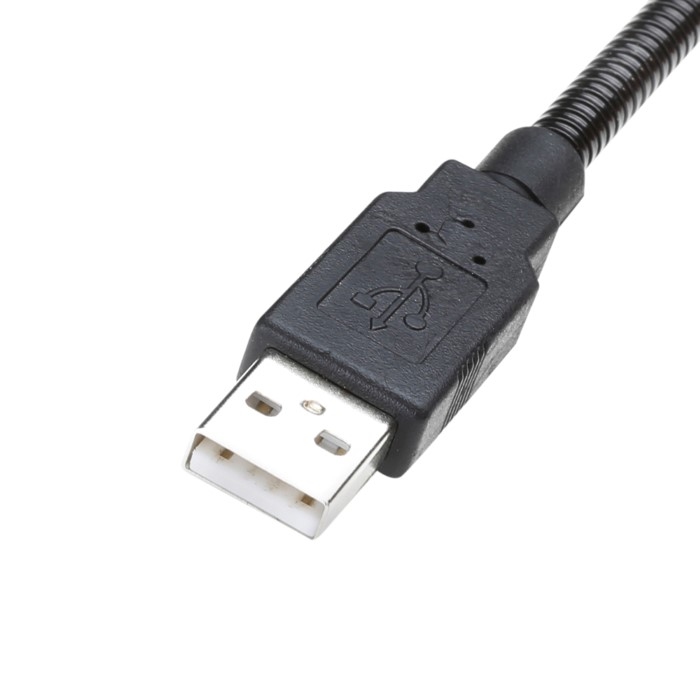 ADAM HALL SLED1ULTRAUSBC Zwanenhalslamp USB-Connector 4 COB LEDs