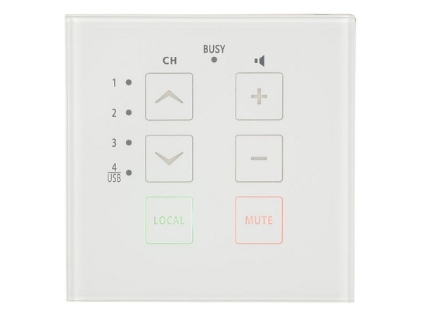 ADASTRA TR86 Touch Remote Wall Plate voor RZ45 Audio Matrix