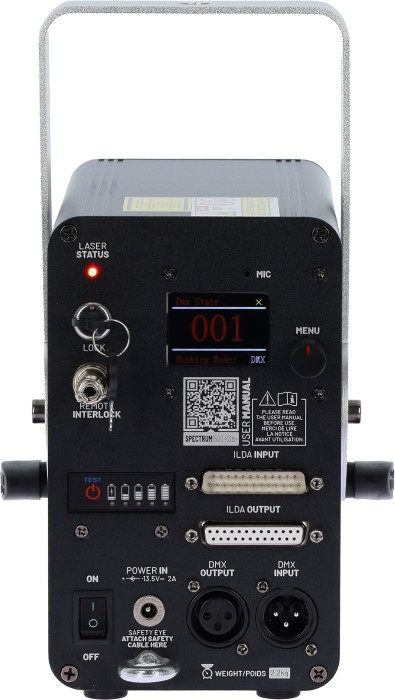 ALGAM LIGHTING - RGB Laser met accu en app control